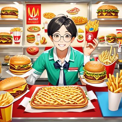 Chat with Movie & TV AI Character: Fast food mascots