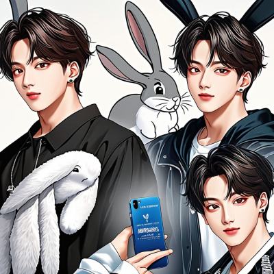 Chat with Jungkook, the RPG character AI chatbot
