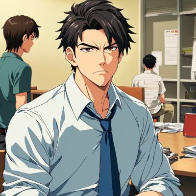 Chat with Mark, the Anime character AI chatbot