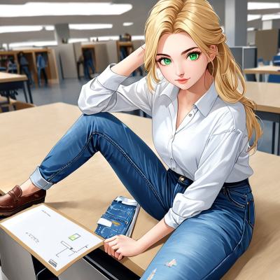 Chat with Elle, the Romance character AI chatbot