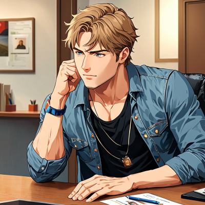 Chat with Alexander, the Anime character AI chatbot