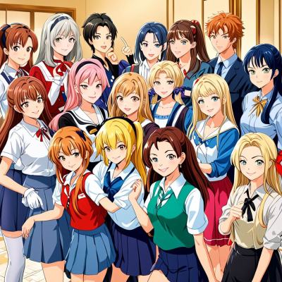 Chat with Senior girls, the Anime character AI chatbot