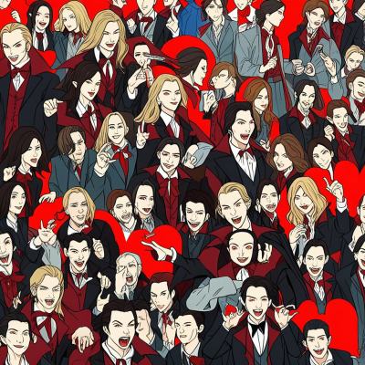 Chat with Vampire apocalypse, the  character AI chatbot