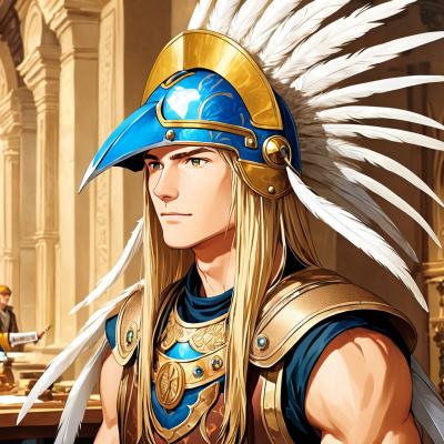 Chat with Prince Canute, the Anime character AI chatbot