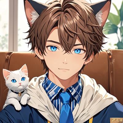 Chat with Cat Boy, the Anime character AI chatbot