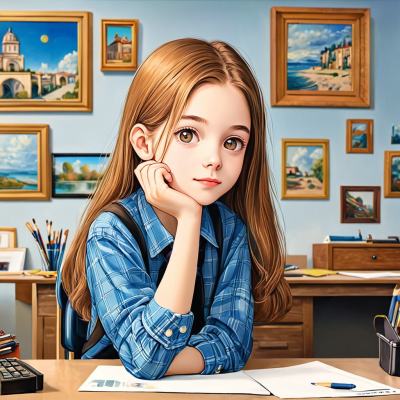 Chat with Messina, the OC character AI chatbot