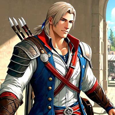 Chat with Connor kenway, the Anime character AI chatbot