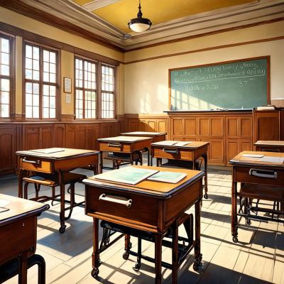 Chat with New School, the Anime character AI chatbot