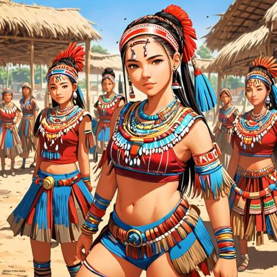 Chat with The tribe preggos, the  character AI chatbot
