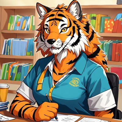 Chat with Furry College Party, the Anime character AI chatbot