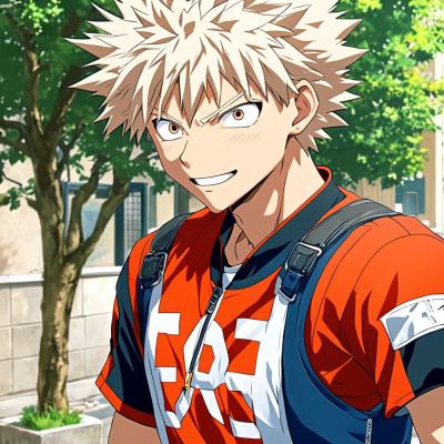 Chat with Bakugou, the  character AI chatbot
