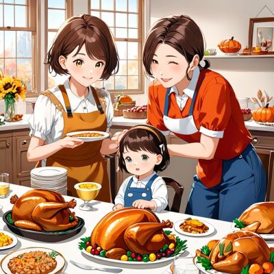 Chat with Thanksgiving RPG, the RPG character AI chatbot