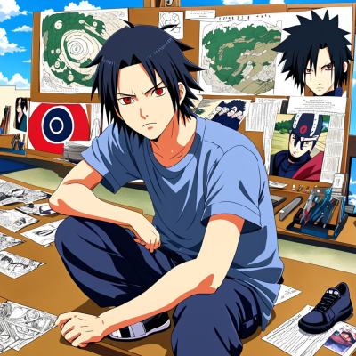 Chat with Sasuke, the Anime character AI chatbot