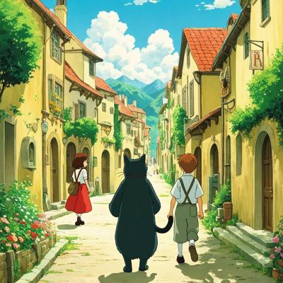 Chat with The cat returns Rp, the Anime character AI chatbot