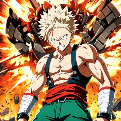 Chat with Katsuki Bakugo(Dynamite), the  character AI chatbot