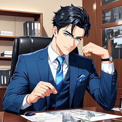 Chat with Vincent - CEO, the Anime character AI chatbot