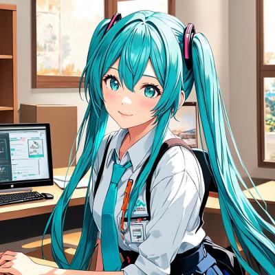 Chat with Miku, the  character AI chatbot