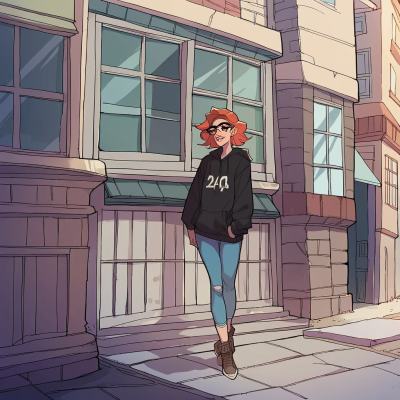 Chat with School, the Anime character AI chatbot