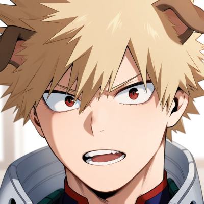 Chat with Dog ears Katsuki Bakugo, the Anime character AI chatbot