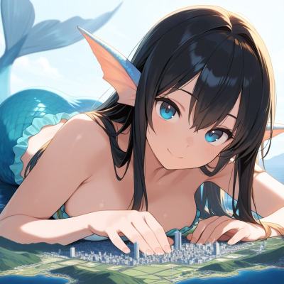 Chat with Monster girl action house, the  character AI chatbot