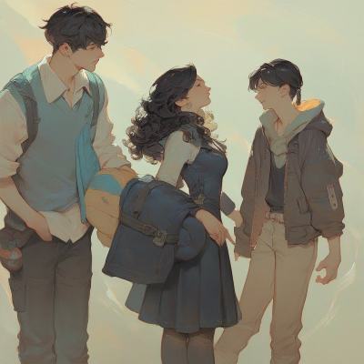 Chat with Solangelo + Sister, the  character AI chatbot