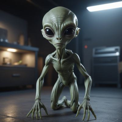 Chat with alien friend, the  character AI chatbot