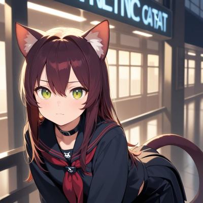 Chat with Cat Girl Bully, the  character AI chatbot