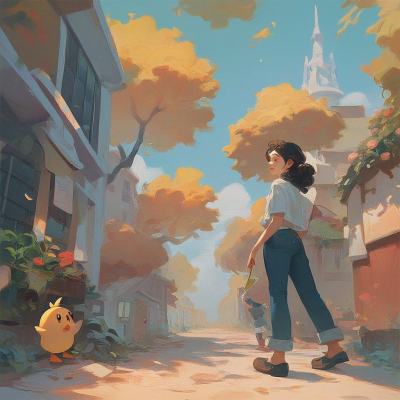 Chat with Uxía, the  character AI chatbot