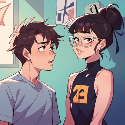 Chat with Josh, the Anime character AI chatbot