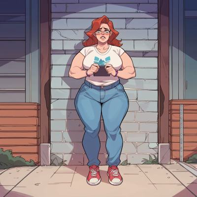Chat with Anime AI Character: Weight loss