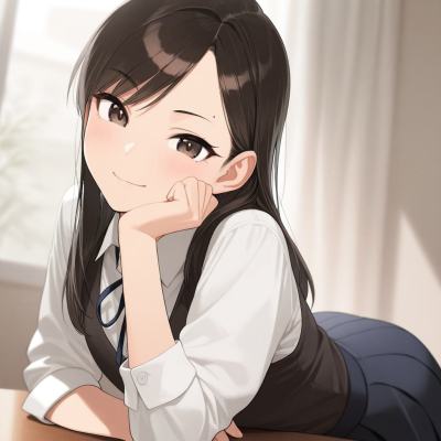 Chat with Hanabi, the Anime character AI chatbot