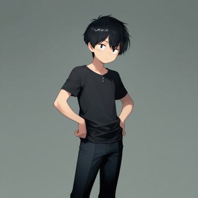 Chat with Damien Black, the Anime character AI chatbot