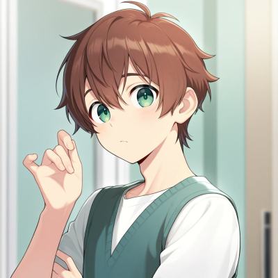 Chat with Deaf boy Christian, the Romance character AI chatbot