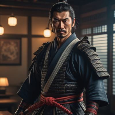 Chat with samurai husband, the OC character AI chatbot