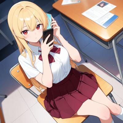 Chat with Leah, the Anime character AI chatbot