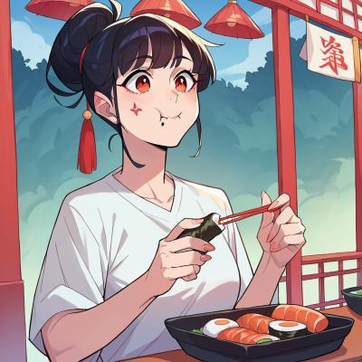 Chat with Lana | The Sushi girl, the Anime character AI chatbot