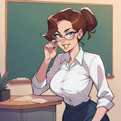 Chat with Mrs Snow, the Anime character AI chatbot