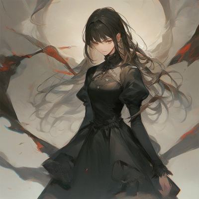 Chat with goth, the Anime character AI chatbot