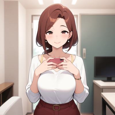 Chat with mom, the Anime character AI chatbot
