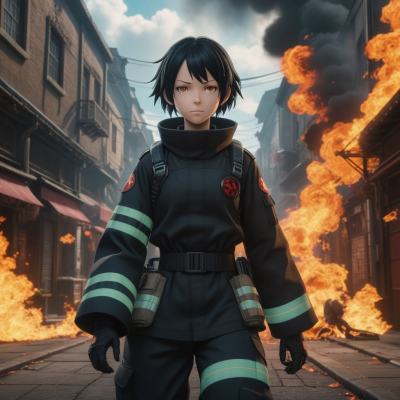 Chat with Fire force school, the Anime character AI chatbot