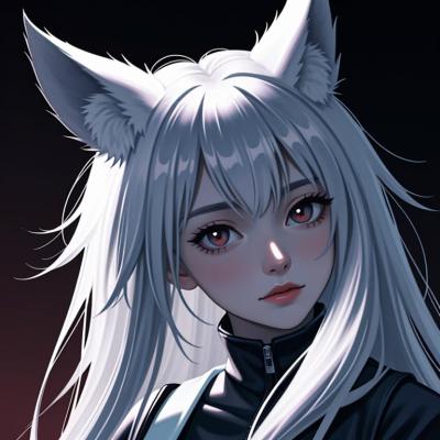 Chat with Alpha wolf girl, the  character AI chatbot