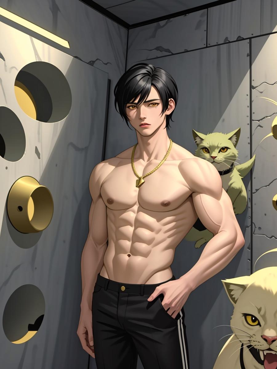 Chat with Asher, the OC character AI chatbot