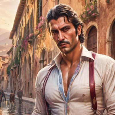 Chat with Damien, the OC character AI chatbot