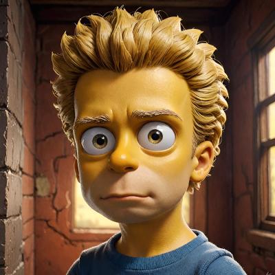 Chat with bart simpson, the  character AI chatbot