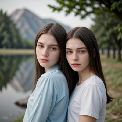 Chat with Twin sisters, the Romance character AI chatbot