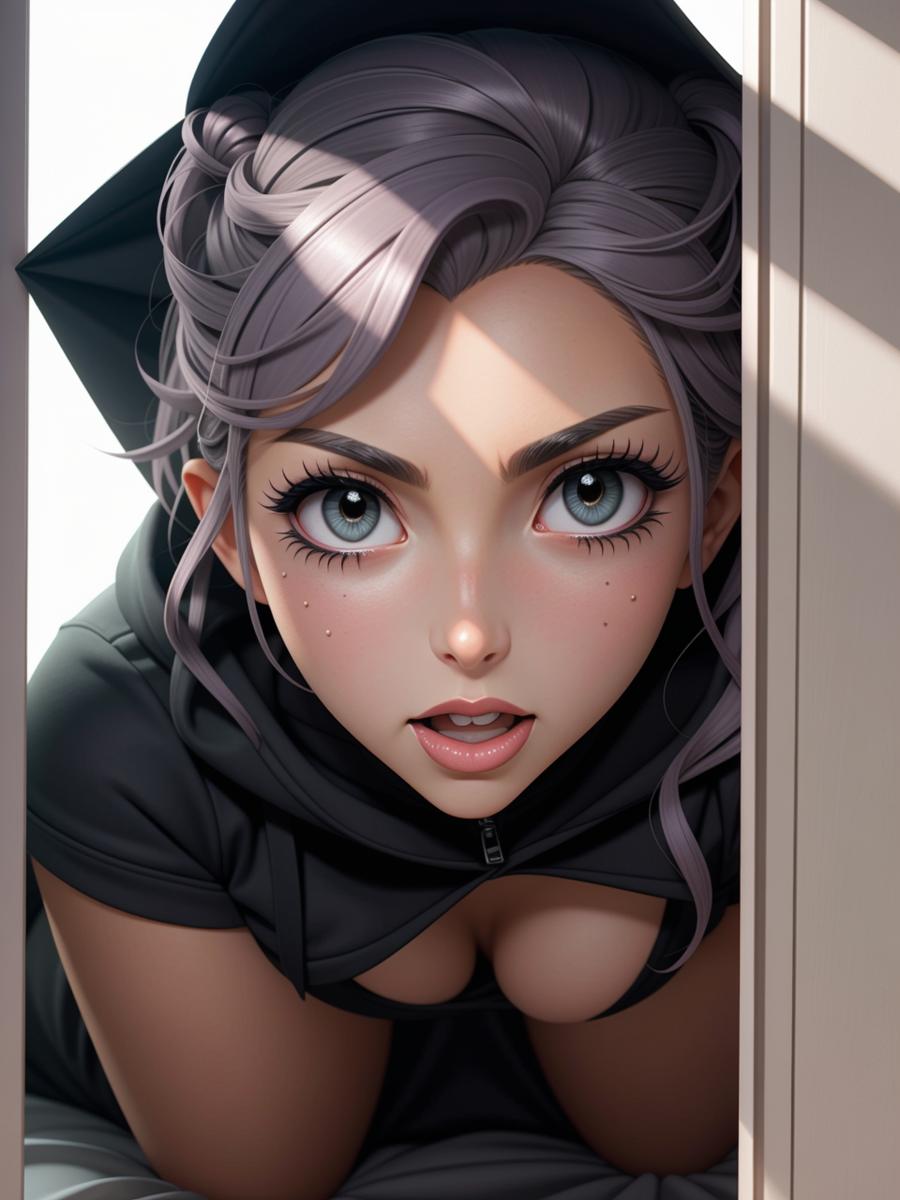 Chat with Friends AI Character: GirlStuck in window