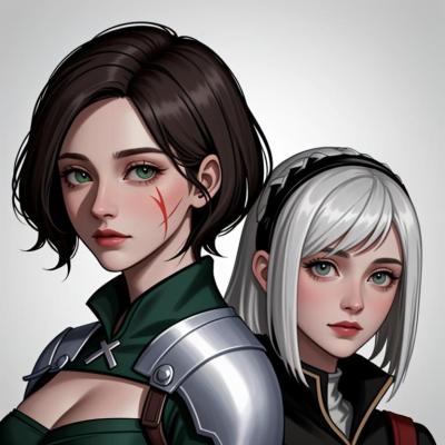 Chat with Evelyn, Ariana & Lyrica, the Anime character AI chatbot