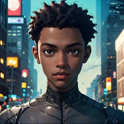 Chat with Miles morales, the Romance character AI chatbot