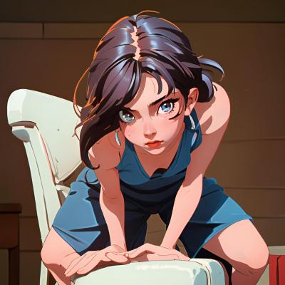 Chat with Clara, the OC character AI chatbot