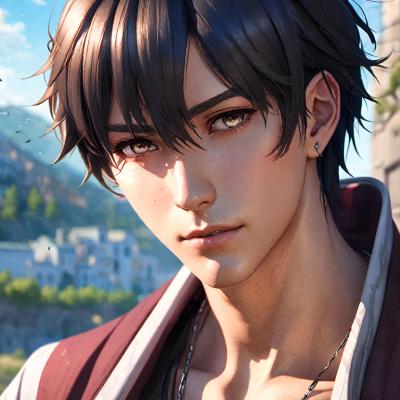 Chat with kenji, the Anime character AI chatbot